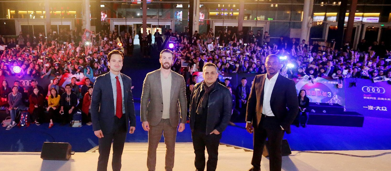 Sebastian Attends Civil War Premiere In Beijing Sebastian Attends Civil War Premiere In Beijing