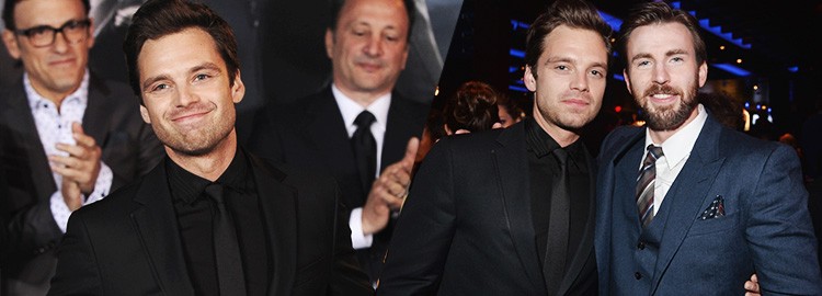 Sebastian Attends The Los Angeles Premiere of Captain America: The Winter Soldier