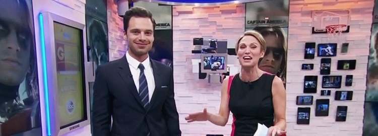 Sebastian Visits Good Morning America! (Video)