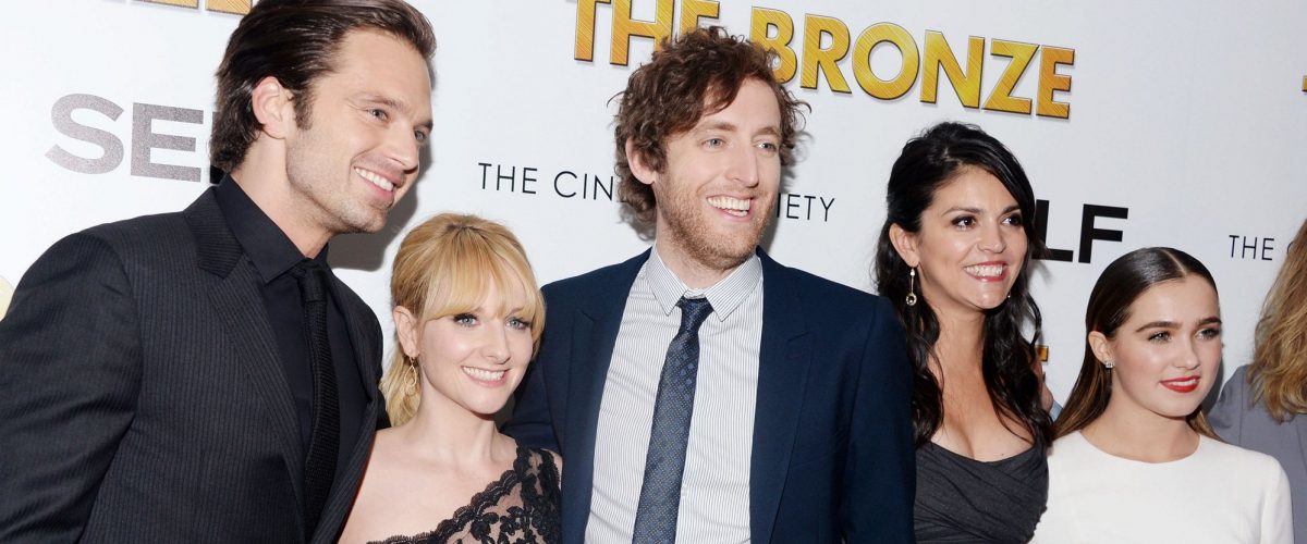 Sebastian Attends New York Screening of ‘The Bronze’