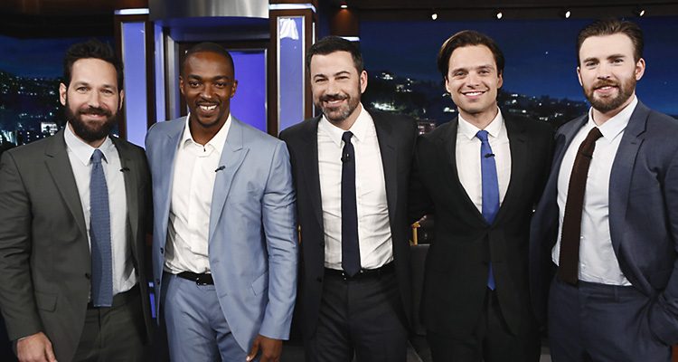 #TeamCap Visits Jimmy Kimmel LIVE