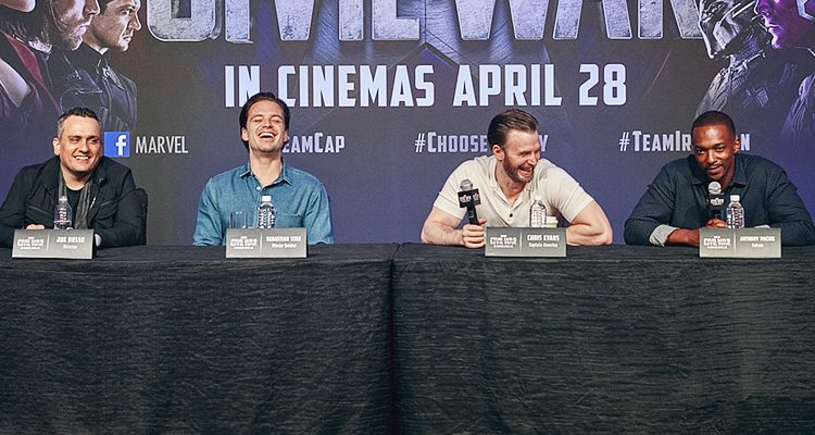 Sebastian Attends Southeast Asia Press Conference & Photocall for ‘Civil War’