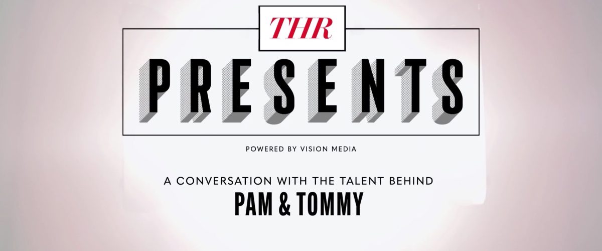 Press/Video:“We Were Able to Completely Exist and Believe That We Were These People”: ‘THR Presents’ Q&A With ‘Pam & Tommy’ Stars Lily James, Sebastian Stan (w/ Screen Captures)