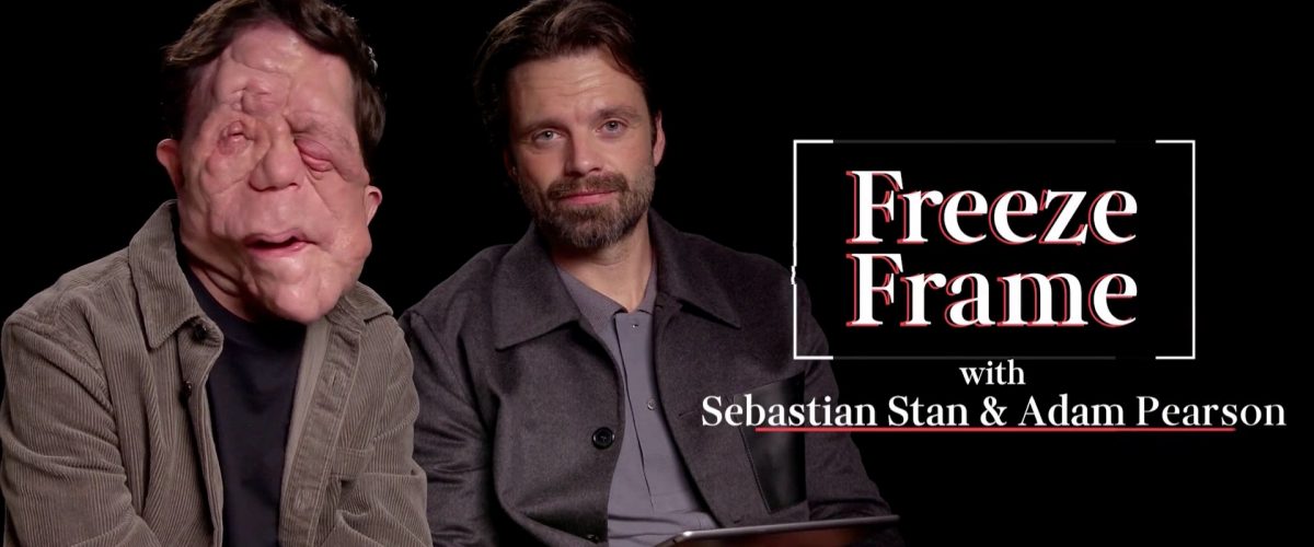 Photo/Video: ‘A Different Man’: Sebastian Stan and Adam Pearson Debate the Paranoid Thriller